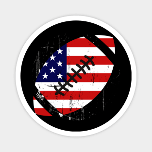 Usa America Flag Rugby 4Th Of July Magnet